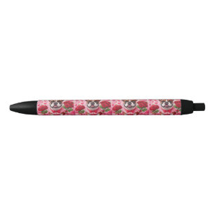 Französische Bulldogge Verliebt French Bulldog Black Ink Pen