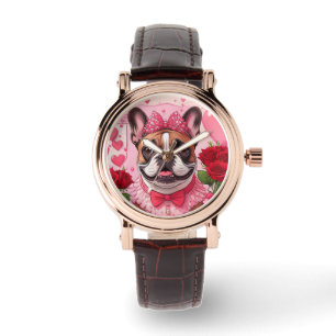 Französische Bulldogge Verliebt French Bulldog Watch