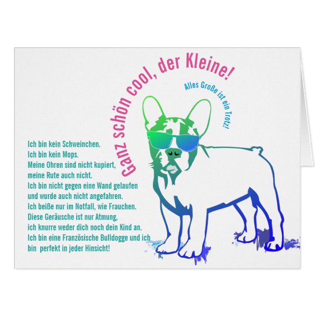 Französische Bulldoggen (Front Horizontal)