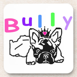 Französische Bulldoggen Bier  Coaster