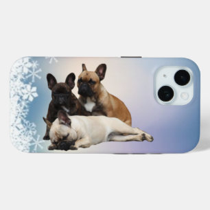 Französische Bulldoggen iPhone 15 Case
