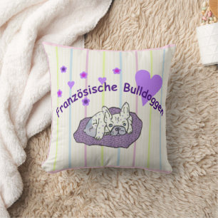 Französische Bulldoggen  Cushion