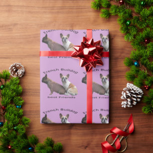 Französische Bulldoggen Geschenkpapier Wrapping Paper