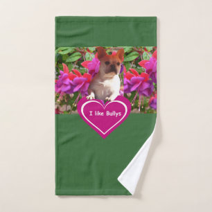 Französische Bulldoggen  Hand Towel