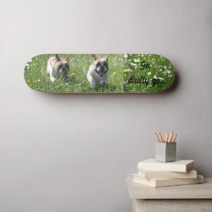 Französische Bulldoggen-Skateboard Skateboard