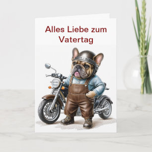  französische Bulldoggen Vatertag  Invitation