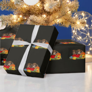 Französische Bulldoggen Welpen Geschenkpapier Wrapping Paper