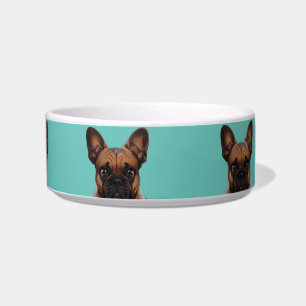französische Bulldoggen zwei Freunde, Bowl
