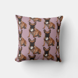 französische Bulldoggen zwei Freunde, Cushion