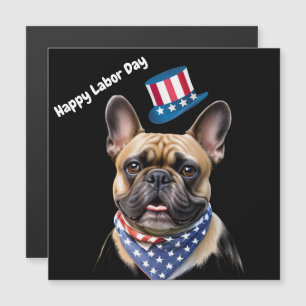 Französischen Bulldoggen Amerika Labor Day