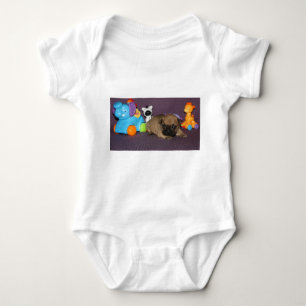 Französischen Bulldoggen  Baby Bodysuit