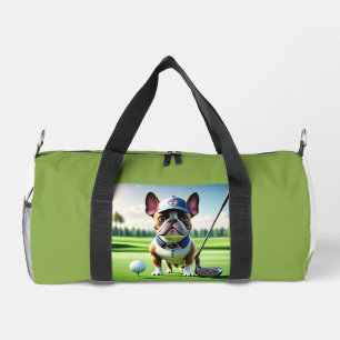 Französischen Bulldoggen Golfplatz Duffle Bag