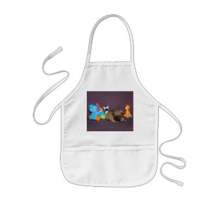 Französischen Bulldoggen Kids Apron