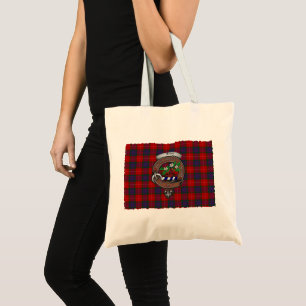 Fraser Clan Badge Tartan Tote