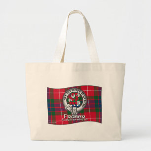 Fraser Clan Large Tote Bag