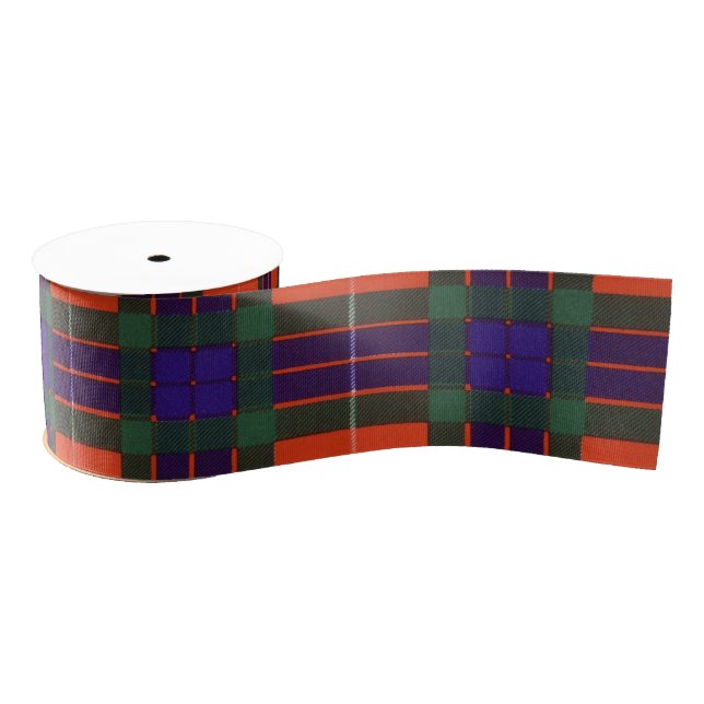 Fraser clan Plaid Scottish tartan Grosgrain Ribbon (Spool)