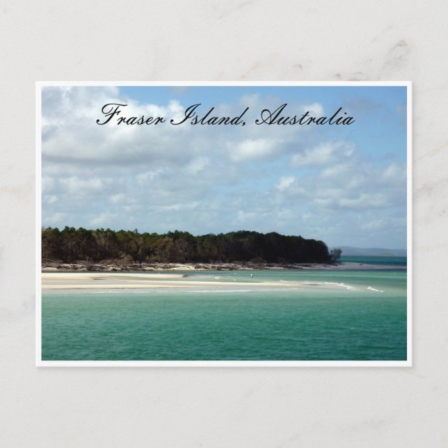 fraser coastline postcard (Front)