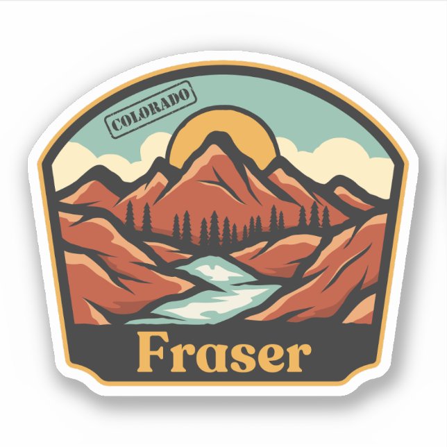 Fraser, Colorado Sticker (Front)