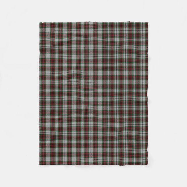 Fraser Dress Plaid Fleece Blanket (Front)