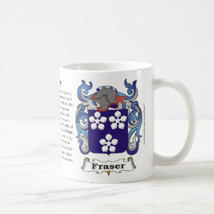 Fraser Family Coat of Arms Mug