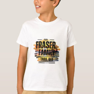 Fraser Family Reunion 2025 Design 4 Kids T-Shirt