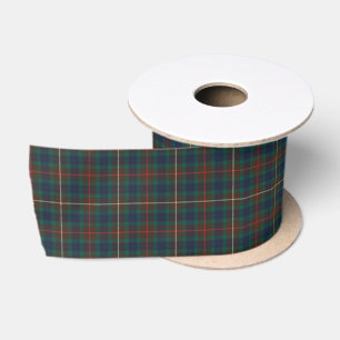 Fraser Hunting Tartan Scottish Clan Plaid Satin Ribbon
