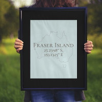 Fraser Island  Australia Latitude & Longitude 