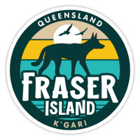 Fraser Island, Queensland Australia Sticker