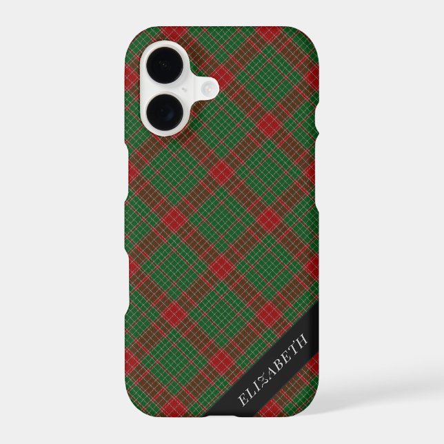 Fraser of Castle Leathers Tartan Plaid Pattern (Back)