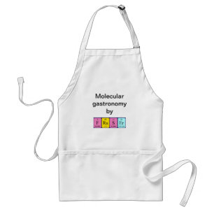 Fraser periodic table name apron