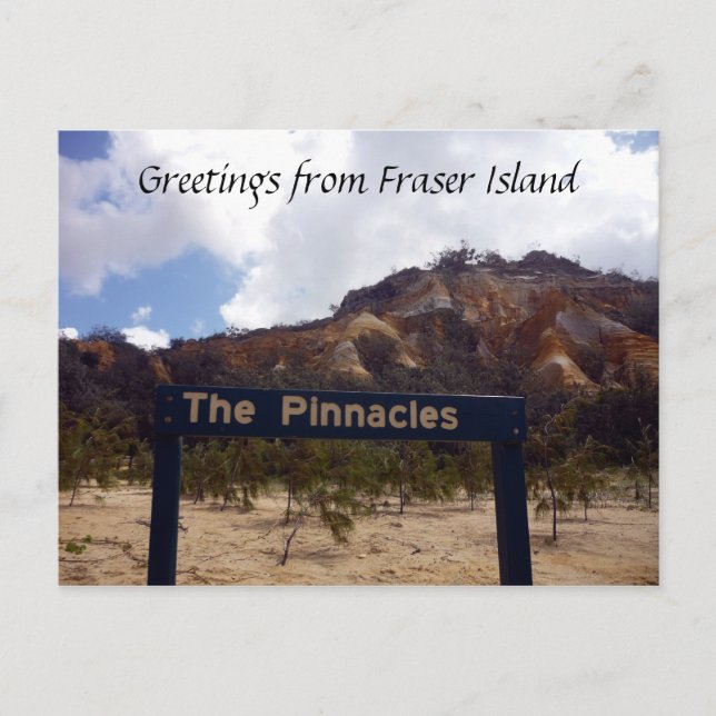 fraser pinnacles postcard (Front)