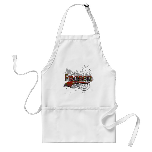Fraser Tartan Grunge Standard Apron (Front)