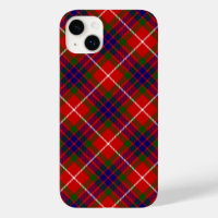 Fraser tartan red green blue purple plaid