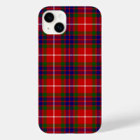 Fraser tartan red green blue purple plaid