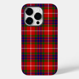 Fraser tartan red green blue purple plaid Case-Mate iPhone 14 pro case