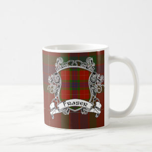 Fraser Tartan Shield Coffee Mug