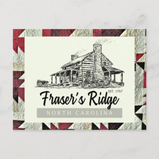 Fraser's Ridge Homestead Quilt Outlandish Postcard