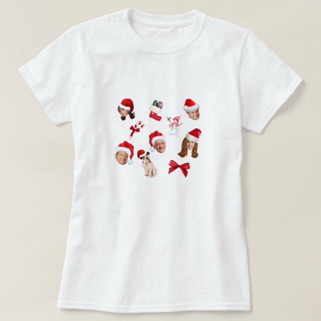 frasier christmas pattern T-Shirt (Design Front)