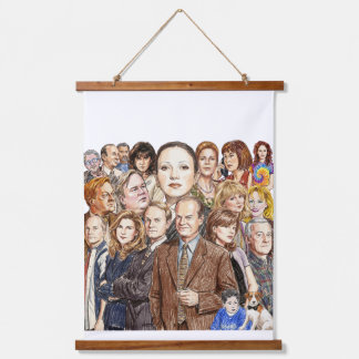 Frasier - Collage Hanging Tapestry