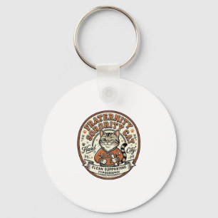 Fraternity Sorority Cat Fraternity Sorority Cat Vi Key Ring