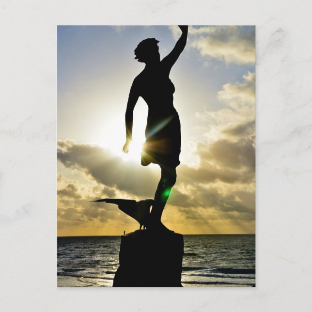 Frau in der Sonne Postcard (Front)