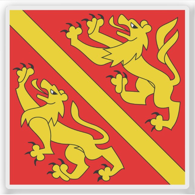 Fraubrunnen district flag, Switzerland (Front)