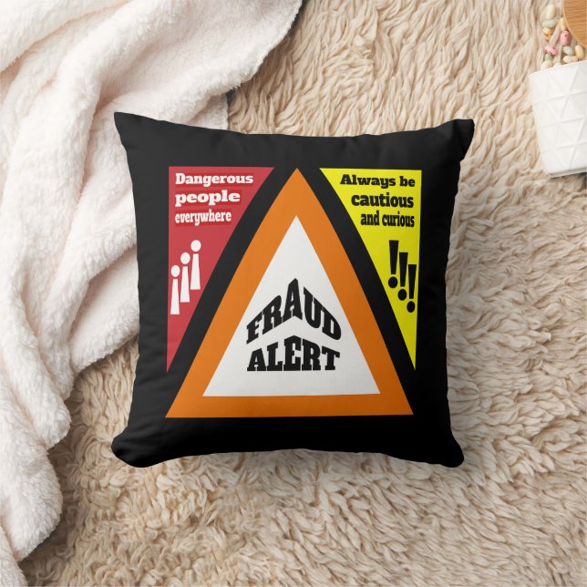 Fraud Alert Cushion (Blanket)