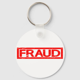 Fraud Stamp Key Ring