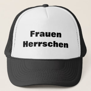 Frauen Herrschen Trucker Hat