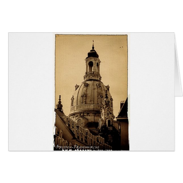Frauenkirche Dresden - Vintage (Front Horizontal)