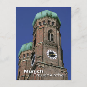 Frauenkirche in Munich, Bavaria Postcard