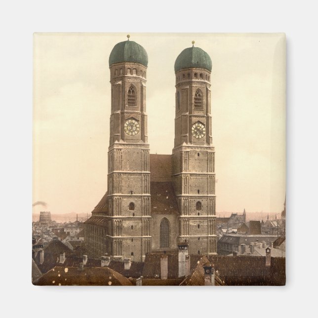 Frauenkirche, Munich, Bavaria, Germany Magnet (Front)