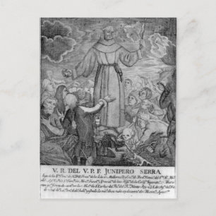Fray Junipero Serra Postcard