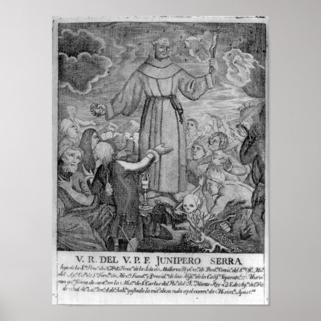 Fray Junipero Serra Poster (Front)